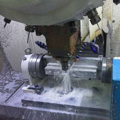 Anodizing सिल्वर सीएनसी प्रेसिजन मशीन घटक, एल्यूमिनियम टर्न पार्ट्स ओडीएम